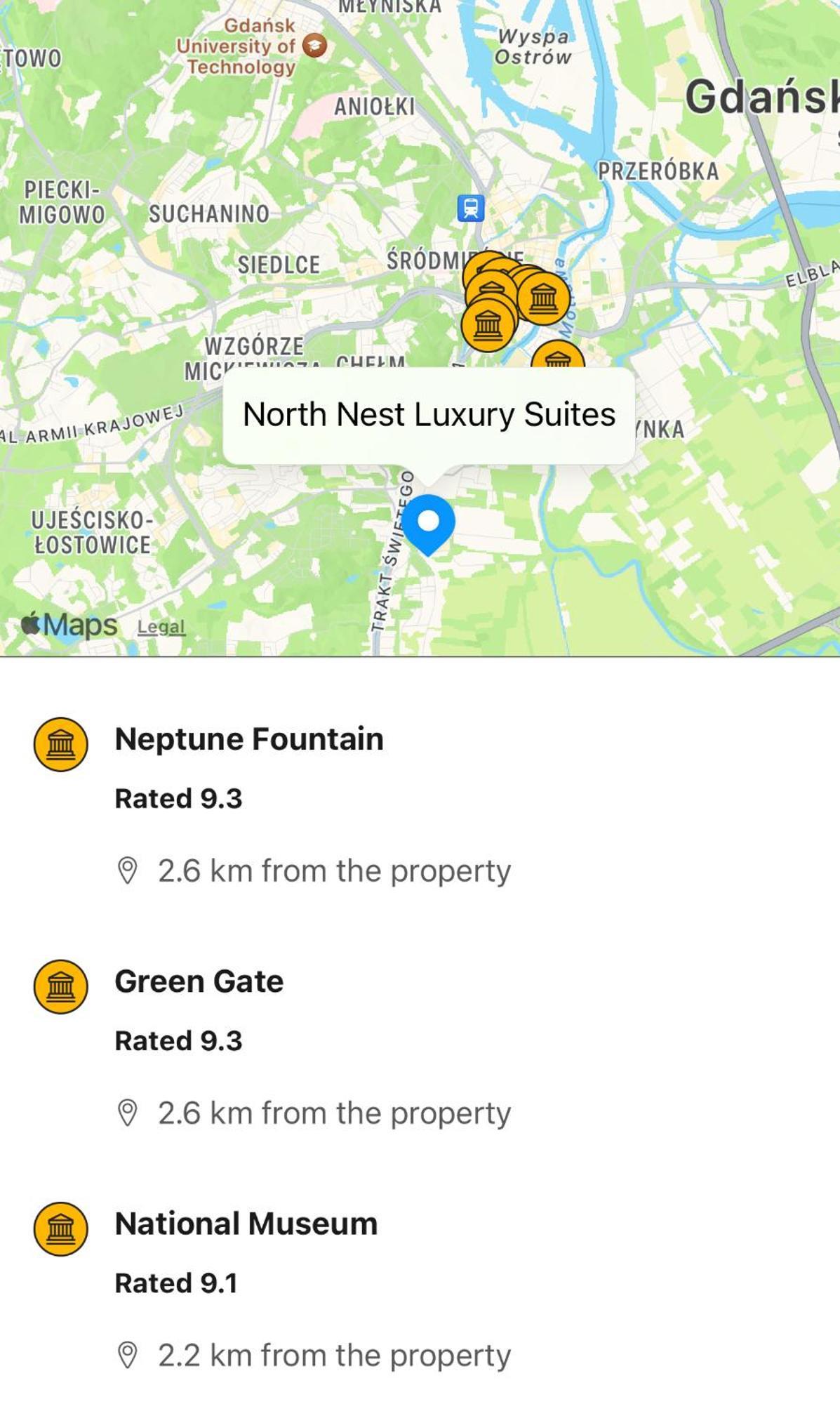 North Nest Luxury Suites غدانسك المظهر الخارجي الصورة